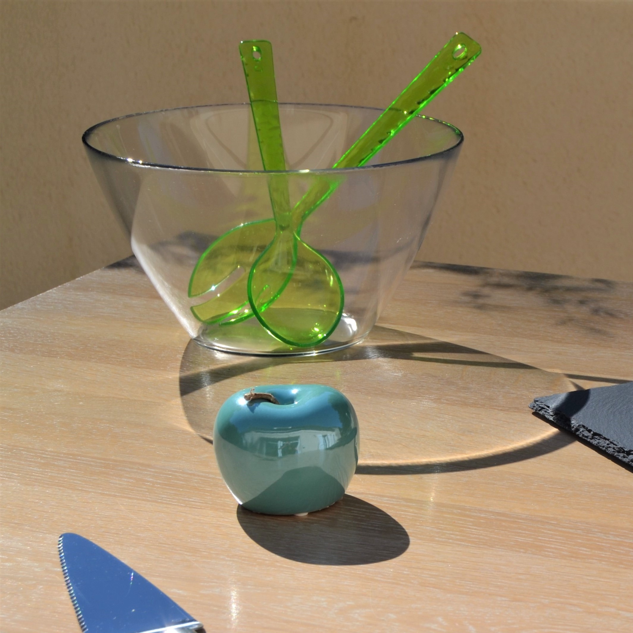 Saladier en verre 26 cm